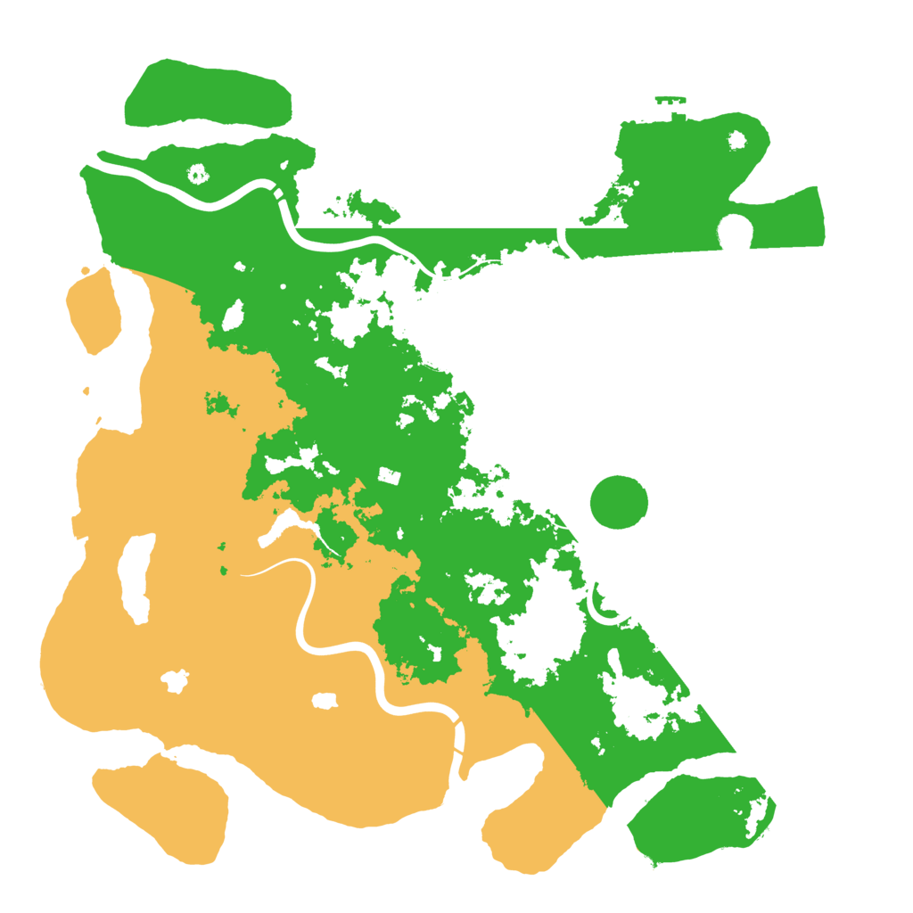 Biome Rust Map: Procedural Map, Size: 4500, Seed: 425446746