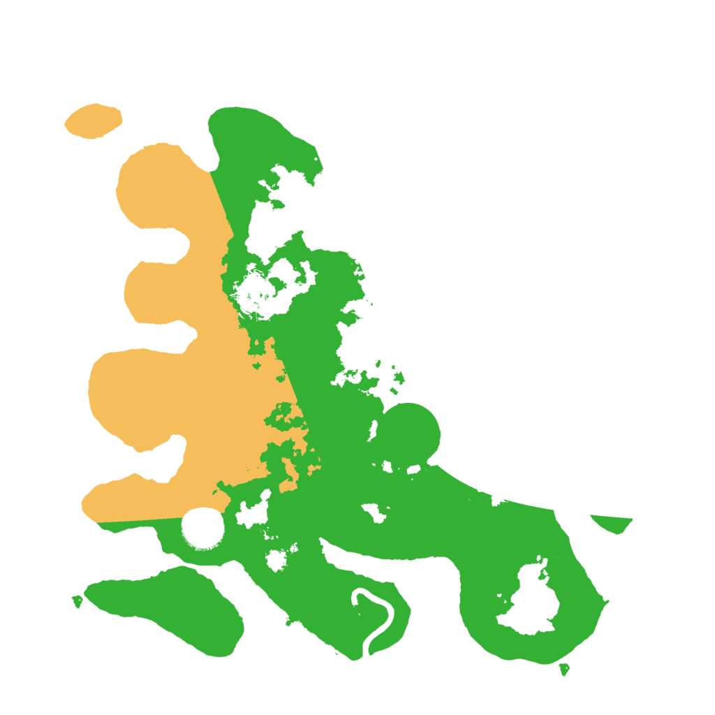 Biome Rust Map: Procedural Map, Size: 3000, Seed: 7342