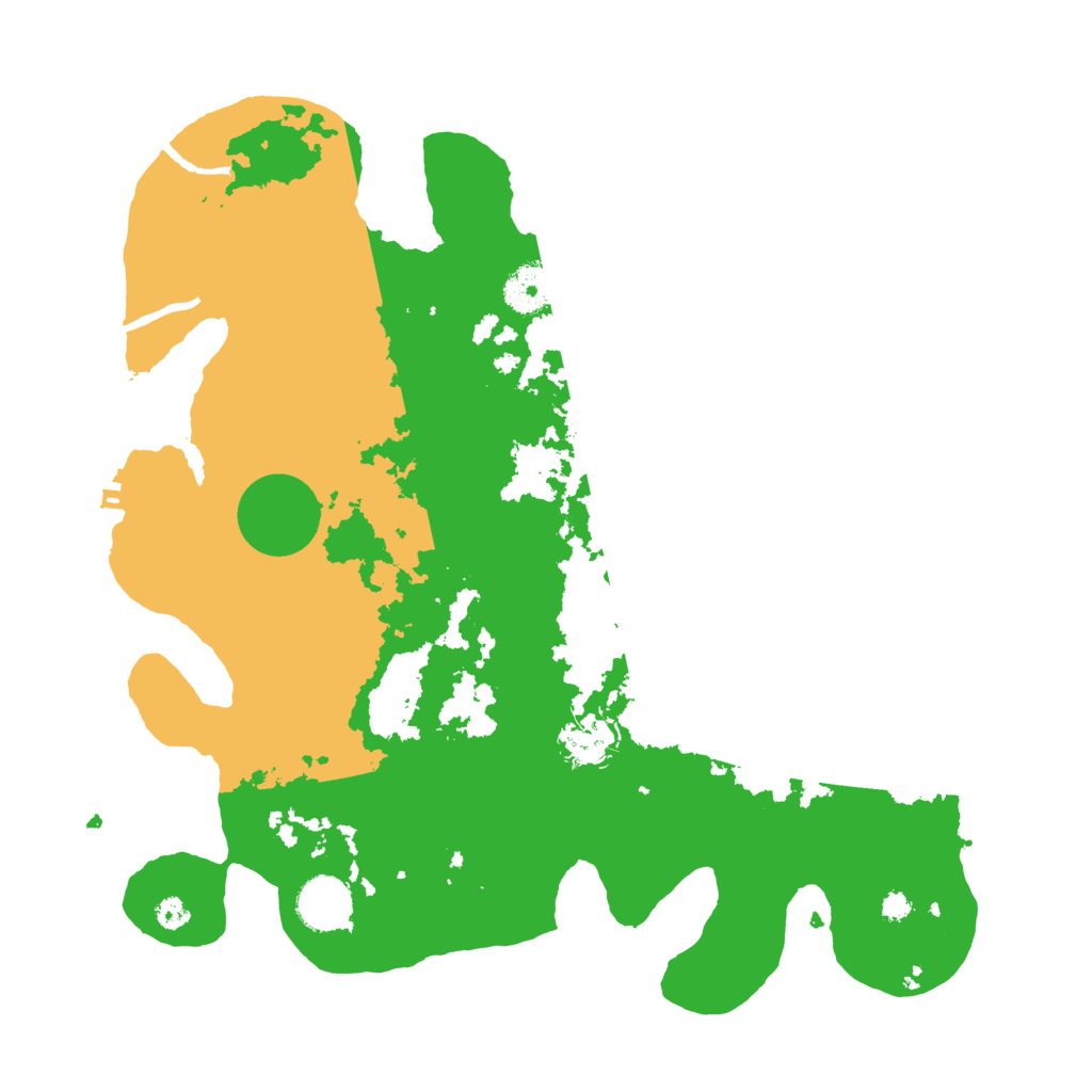 Biome Rust Map: Procedural Map, Size: 3500, Seed: 102568121