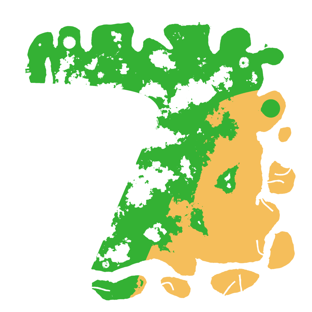 Biome Rust Map: Procedural Map, Size: 4500, Seed: 8034537