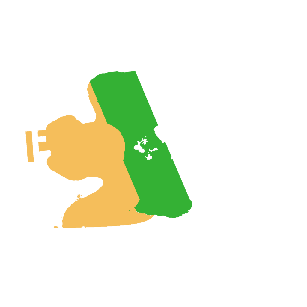 Biome Rust Map: Procedural Map, Size: 2000, Seed: 1373770686