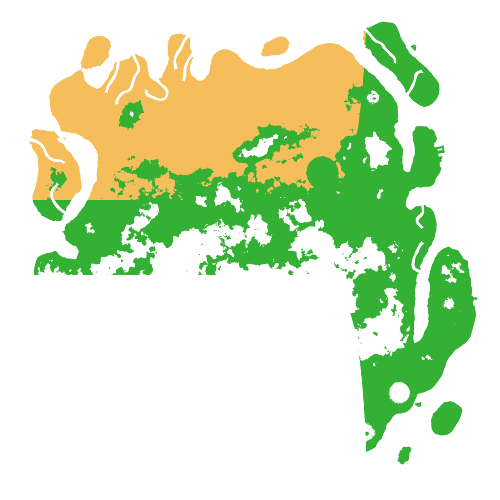 Biome Rust Map: Procedural Map, Size: 4250, Seed: 30155