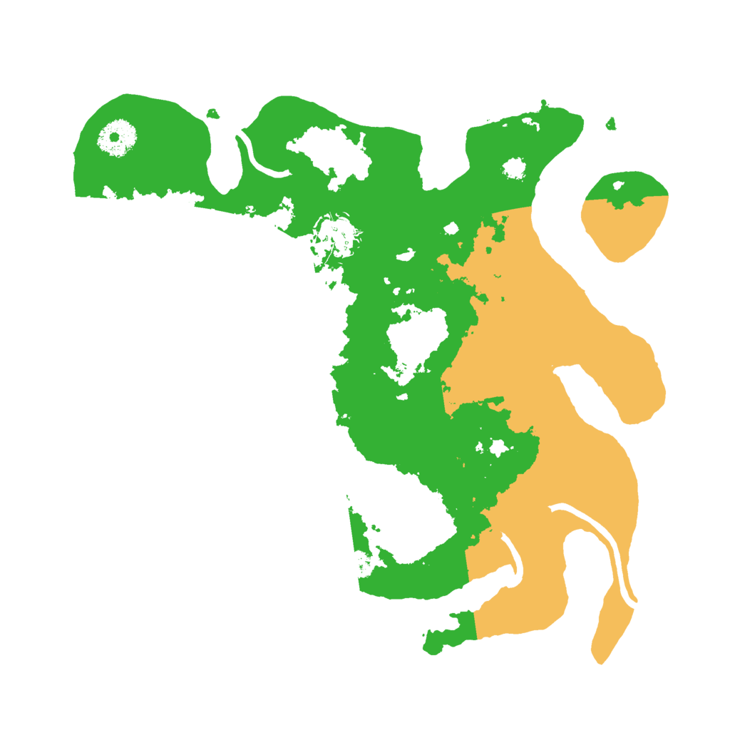 Biome Rust Map: Procedural Map, Size: 3000, Seed: 2113880220