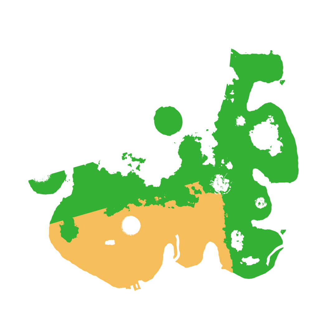 Biome Rust Map: Procedural Map, Size: 3000, Seed: 72353