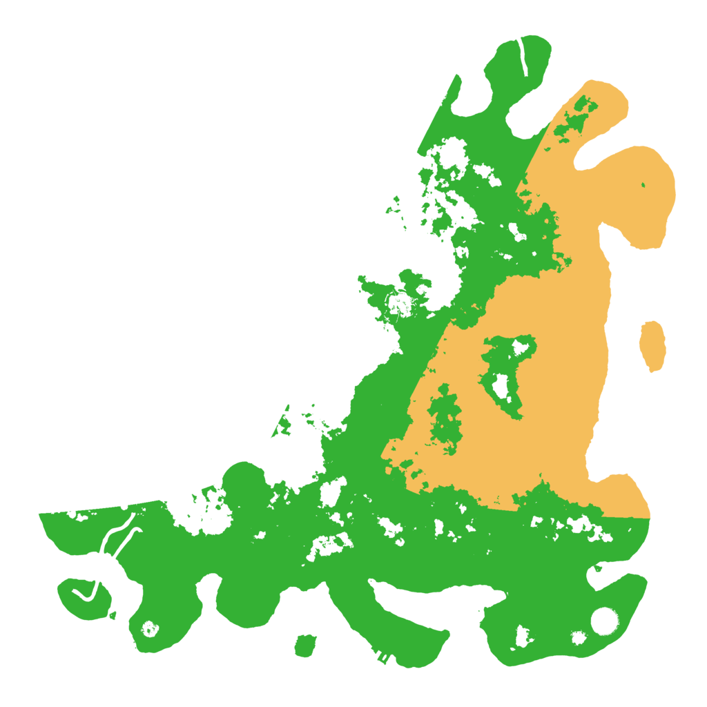 Biome Rust Map: Procedural Map, Size: 4500, Seed: 684306056