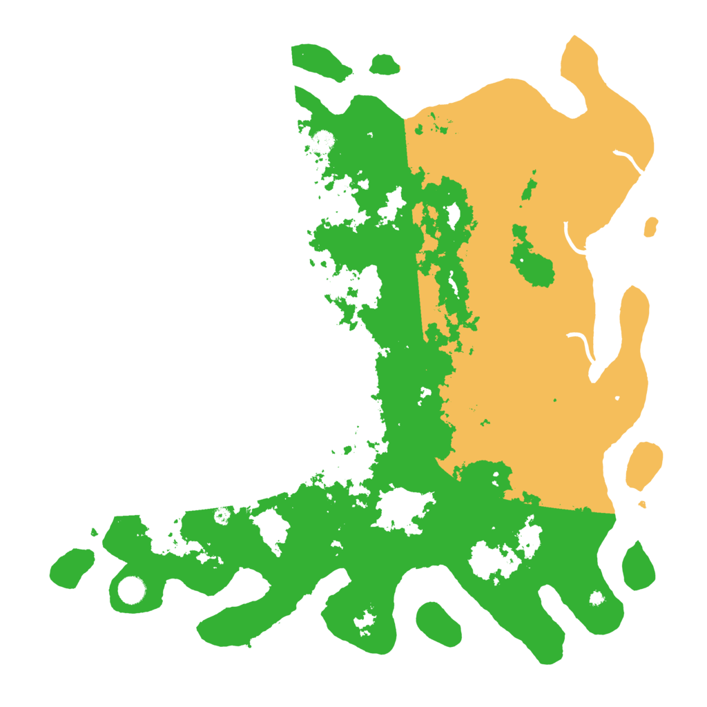 Biome Rust Map: Procedural Map, Size: 4500, Seed: 43727636