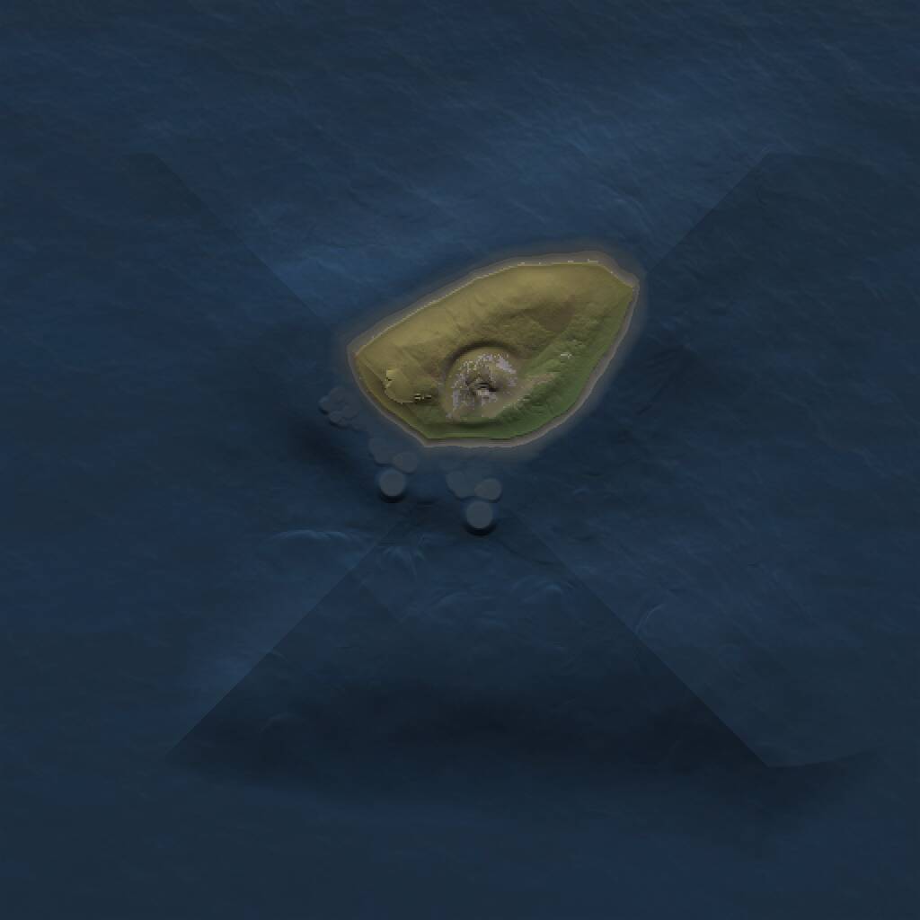 Rust Map: Procedural Map, Size: 1000, Seed: 236203422, 1 Monuments