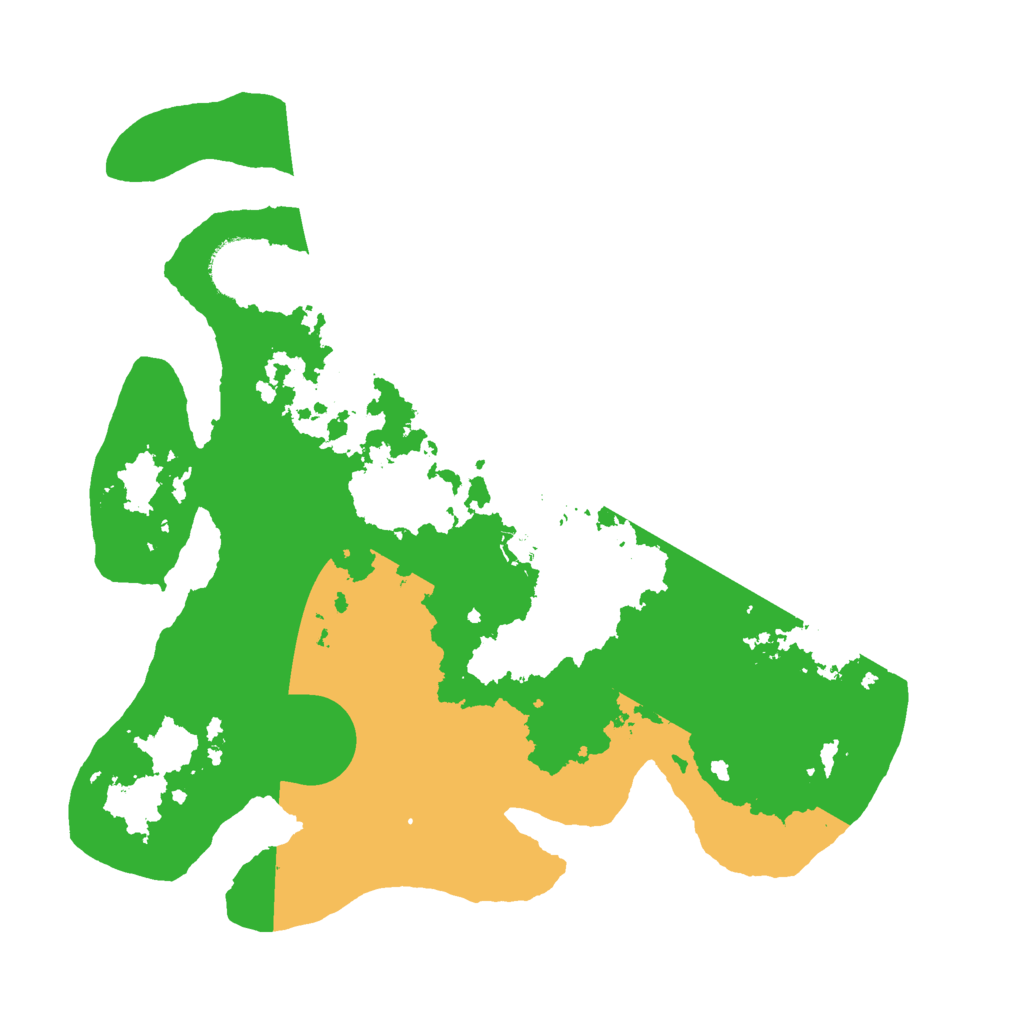 Biome Rust Map: Barren, Size: 3000, Seed: 8015671