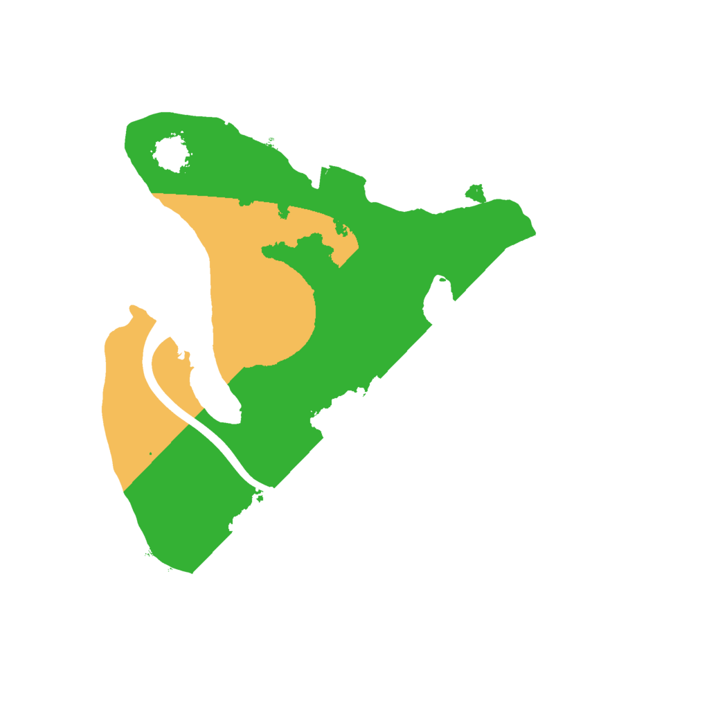 Biome Rust Map: Procedural Map, Size: 1800, Seed: 976483