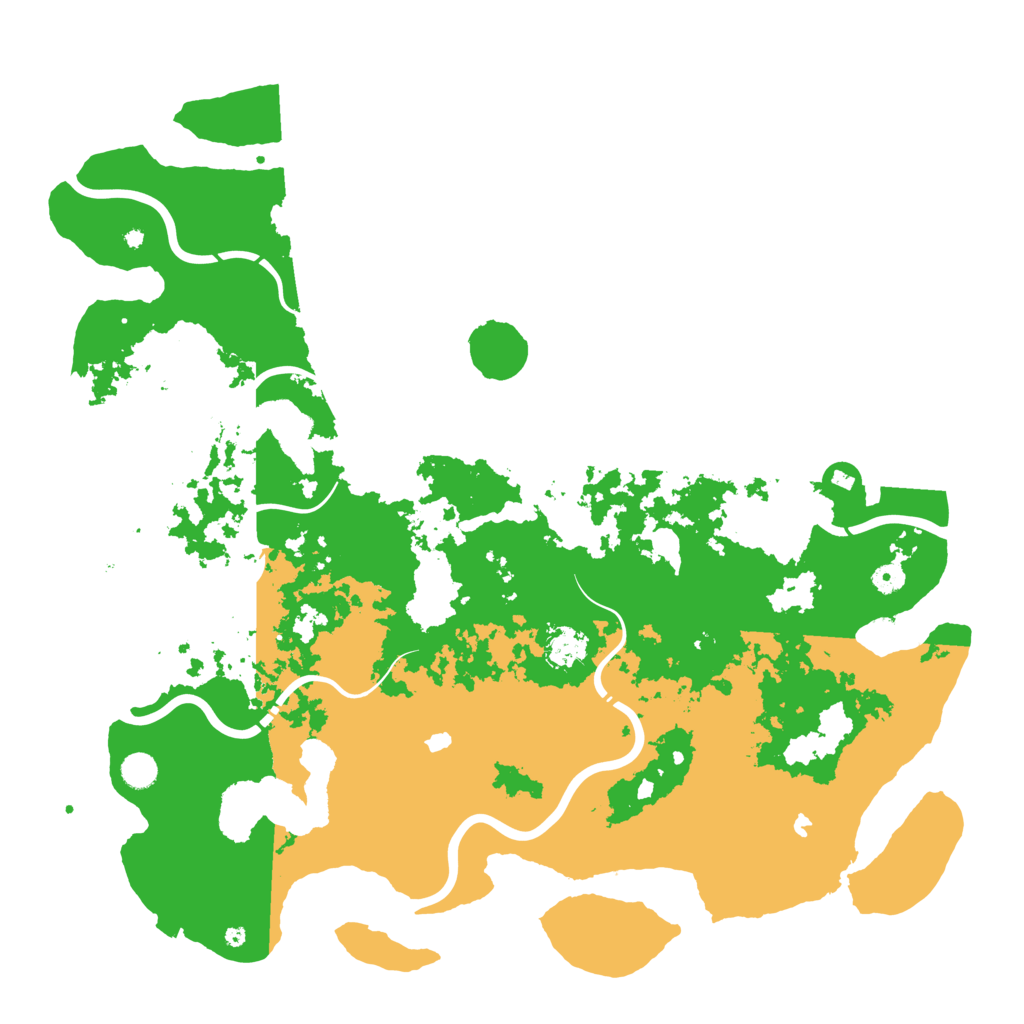 Biome Rust Map: Procedural Map, Size: 5000, Seed: 829315