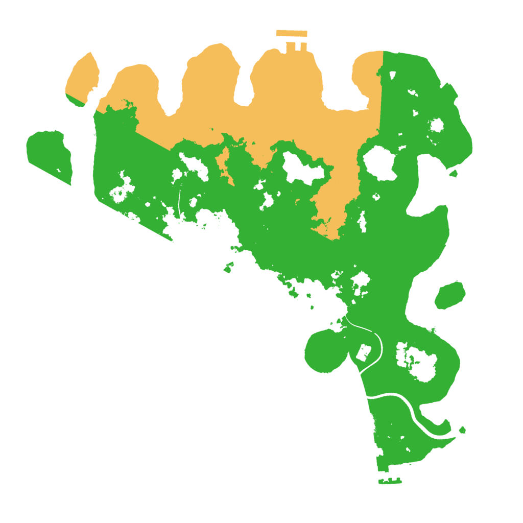 Biome Rust Map: Procedural Map, Size: 3425, Seed: 1994293717