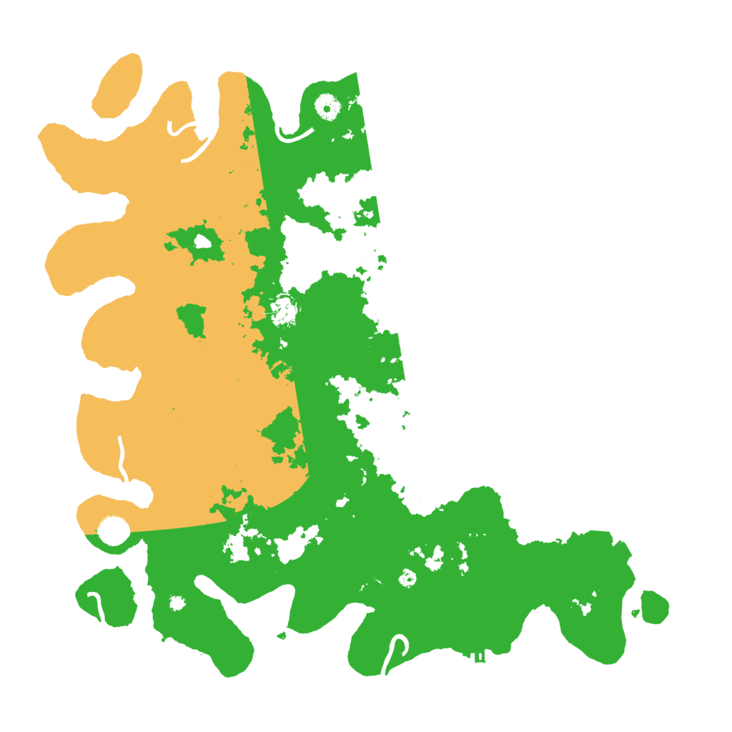 Biome Rust Map: Procedural Map, Size: 4300, Seed: 4096