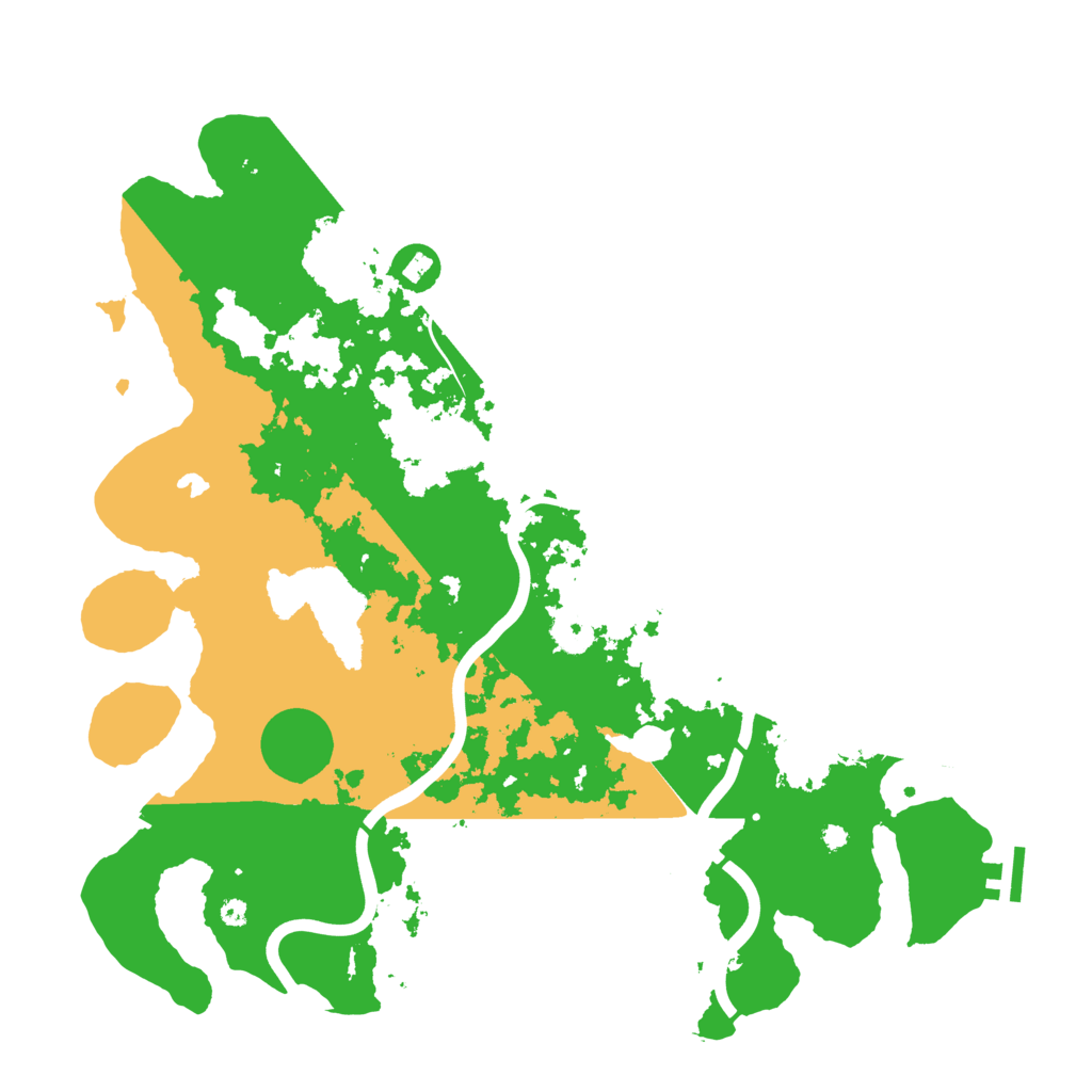 Biome Rust Map: Procedural Map, Size: 4000, Seed: 673835