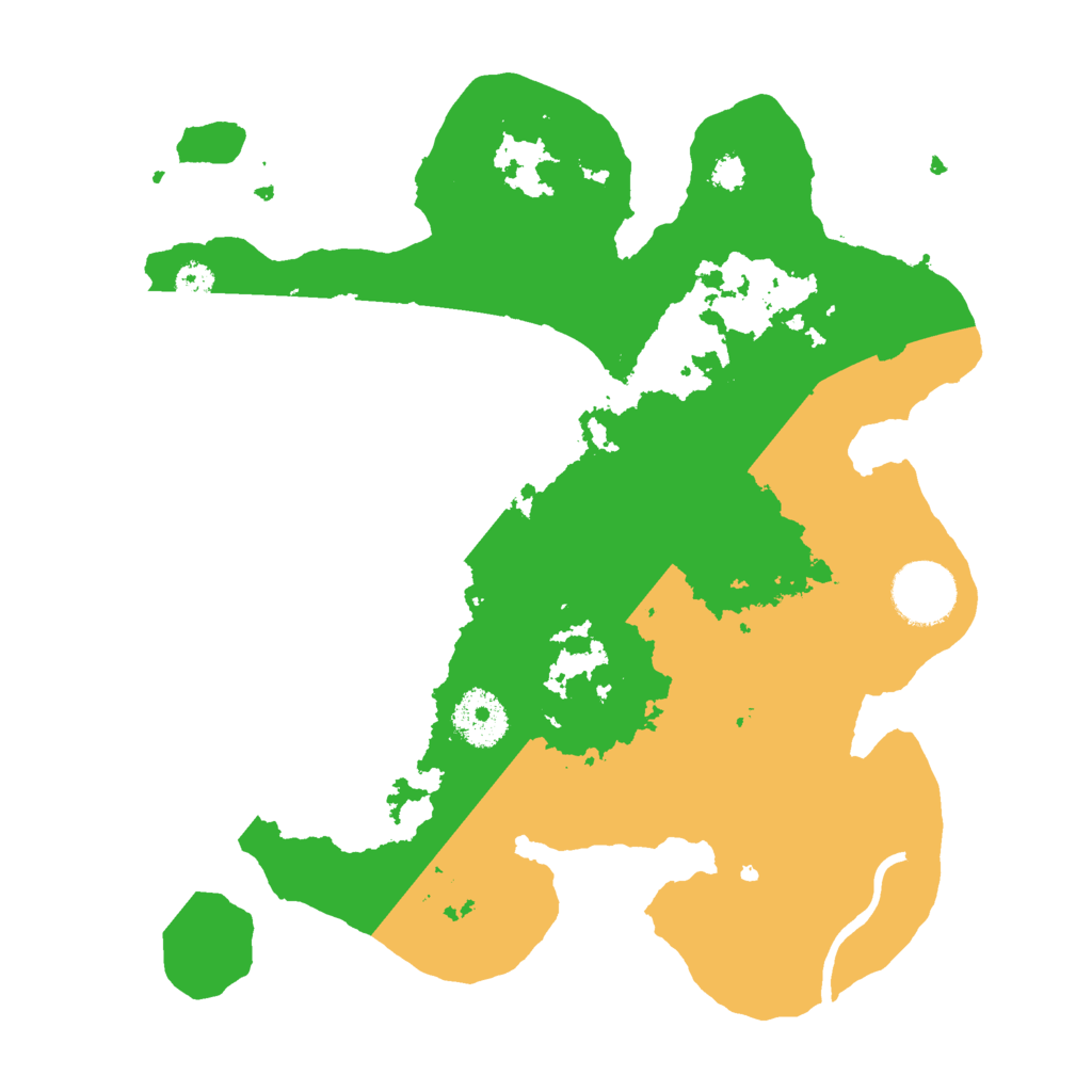 Biome Rust Map: Procedural Map, Size: 3000, Seed: 48094809