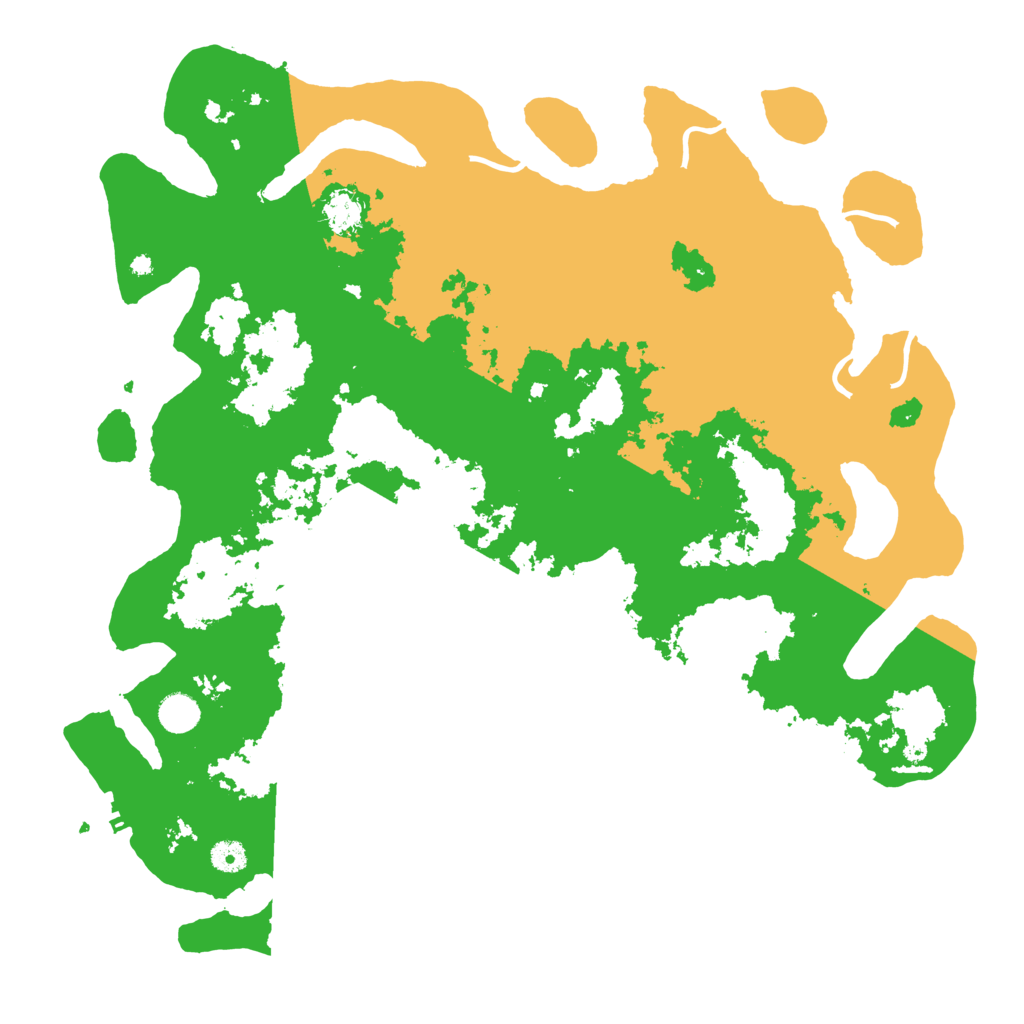 Biome Rust Map: Procedural Map, Size: 4500, Seed: 1464671