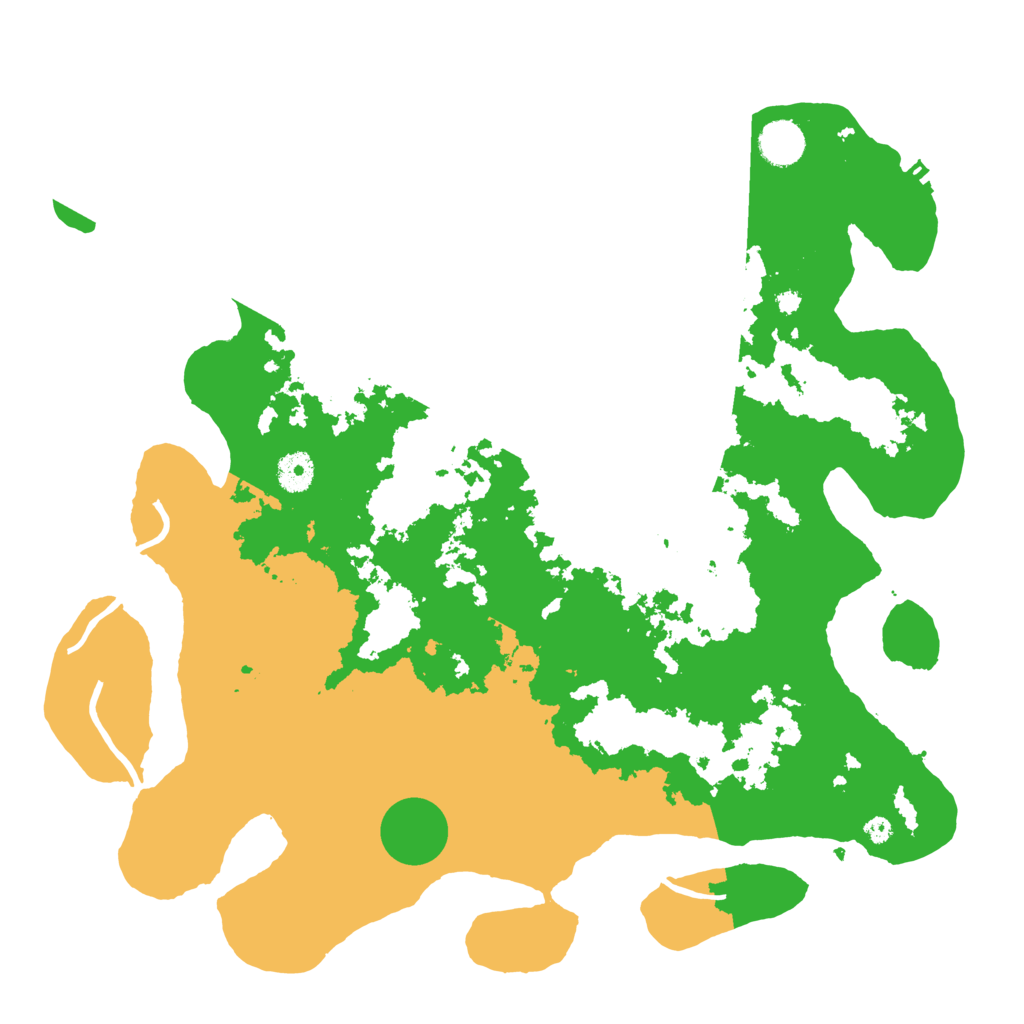Biome Rust Map: Procedural Map, Size: 4000, Seed: 621624