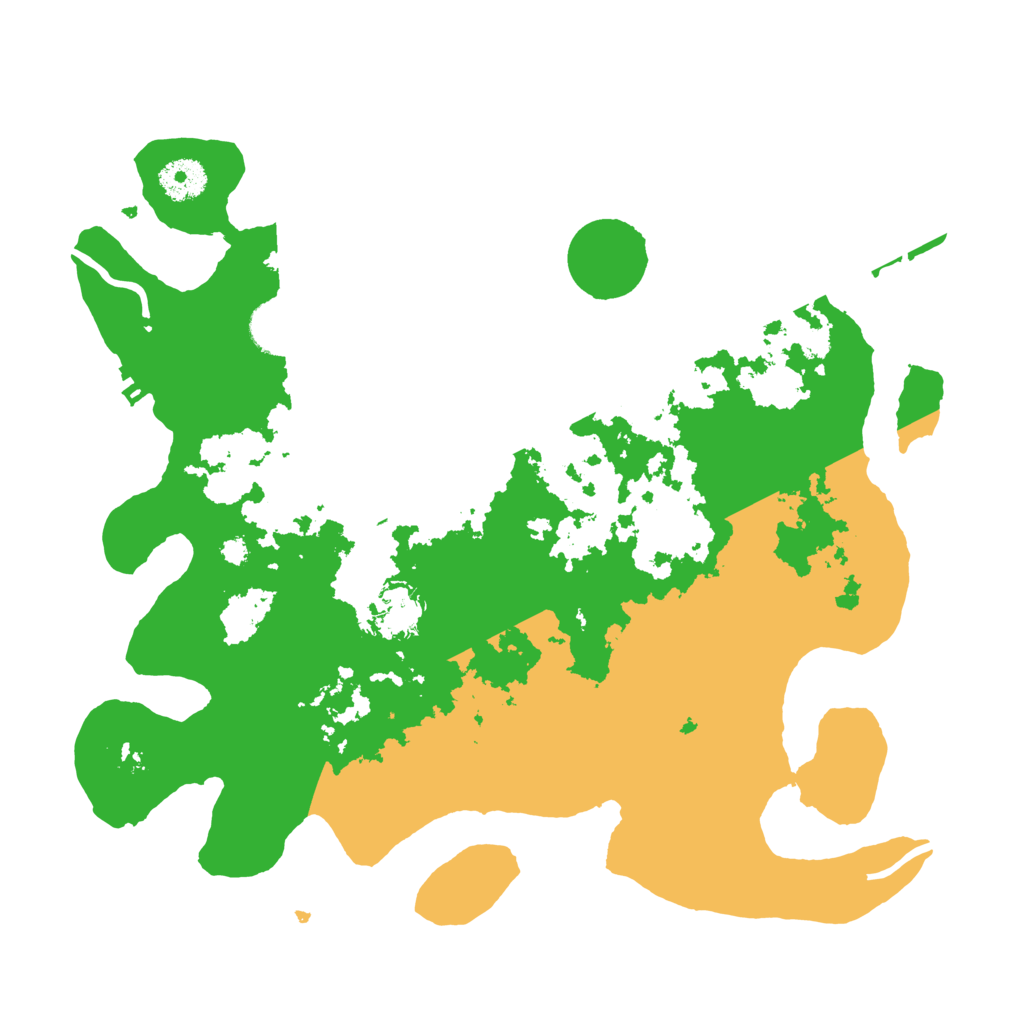 Biome Rust Map: Procedural Map, Size: 3500, Seed: 1856446175