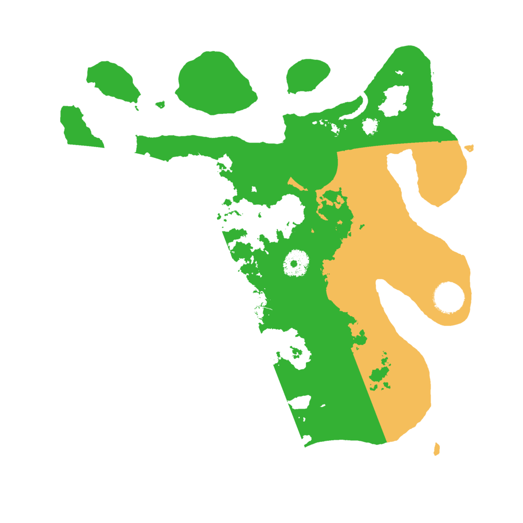 Biome Rust Map: Procedural Map, Size: 3000, Seed: 281997287