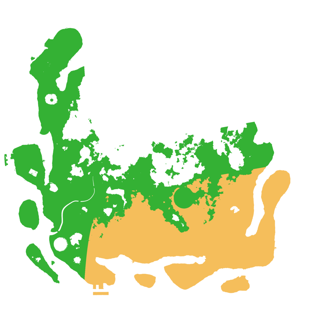 Biome Rust Map: Procedural Map, Size: 4000, Seed: 231893