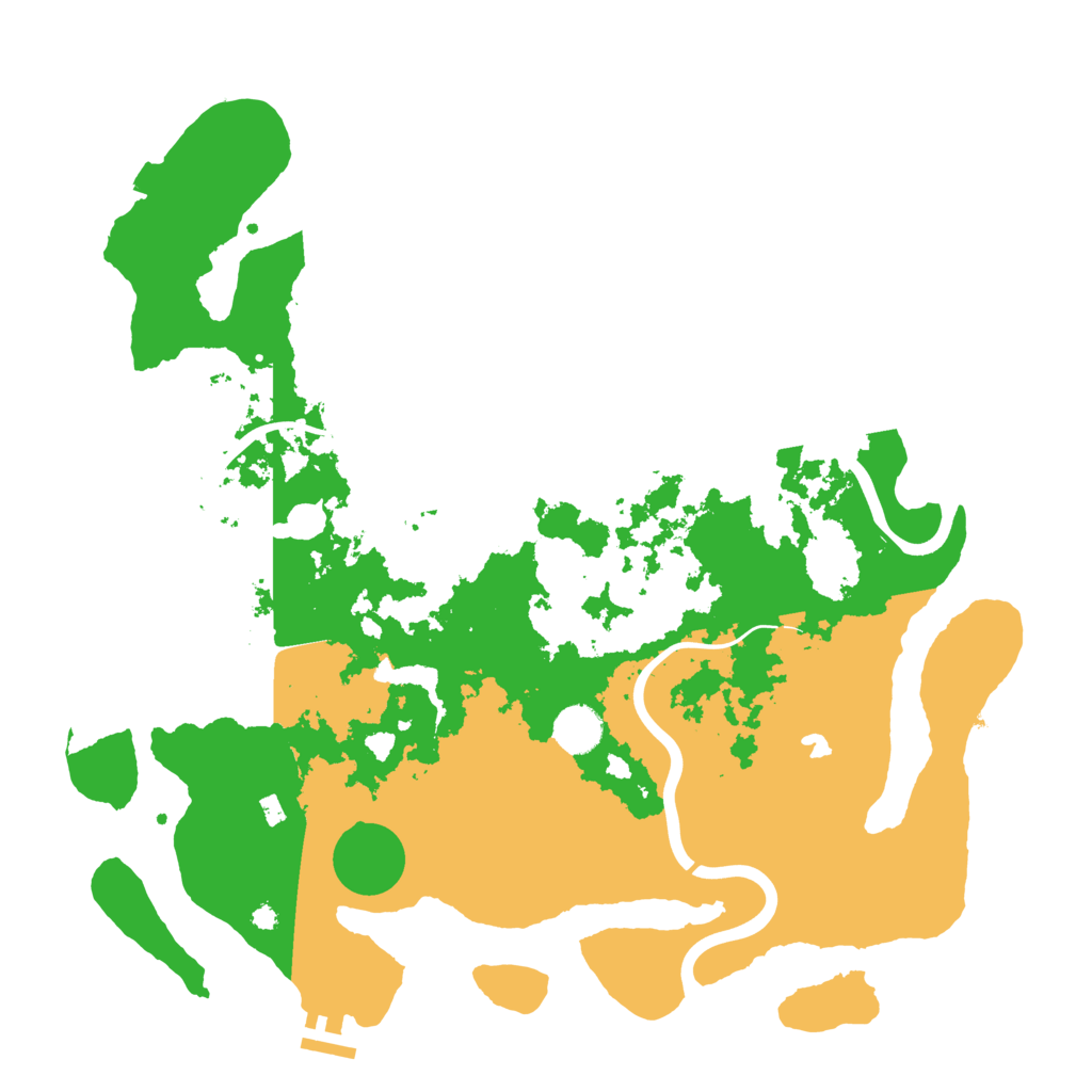 Biome Rust Map: Procedural Map, Size: 4000, Seed: 231893