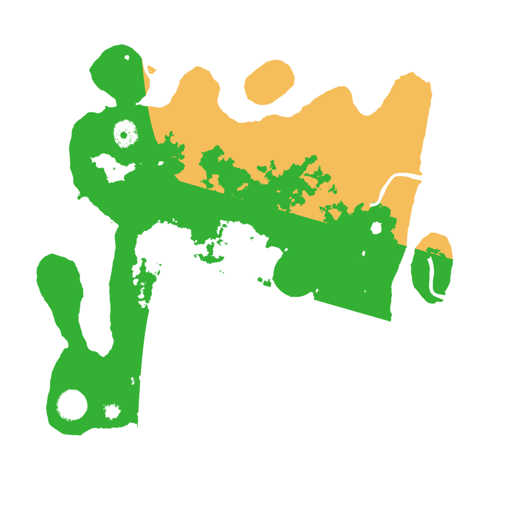 Biome Rust Map: Procedural Map, Size: 3000, Seed: 5648544