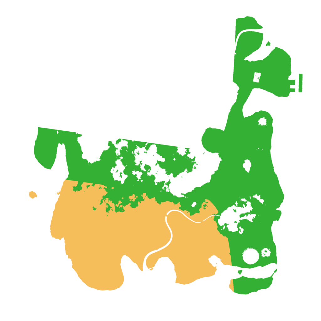 Biome Rust Map: Procedural Map, Size: 3500, Seed: 1893502059