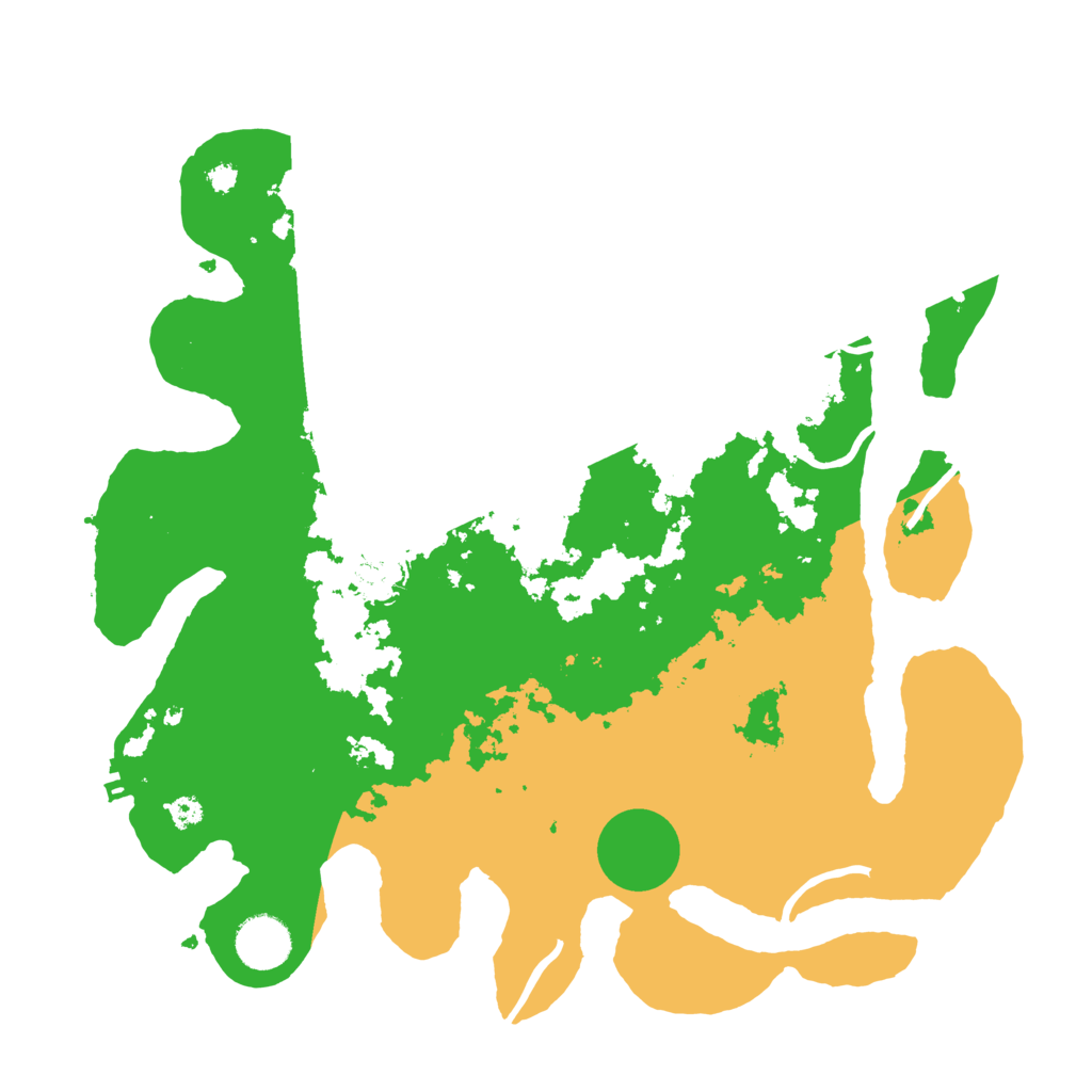 Biome Rust Map: Procedural Map, Size: 3500, Seed: 1589482985