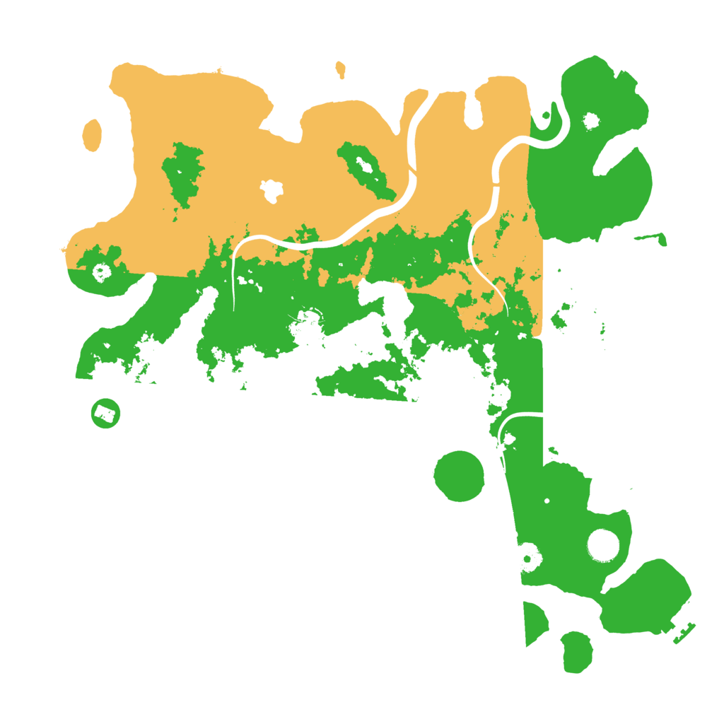Biome Rust Map: Procedural Map, Size: 4000, Seed: 229