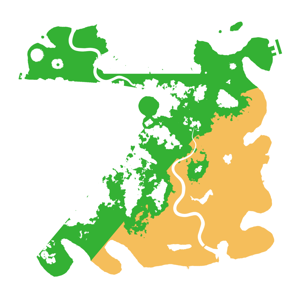 Biome Rust Map: Procedural Map, Size: 4000, Seed: 1943