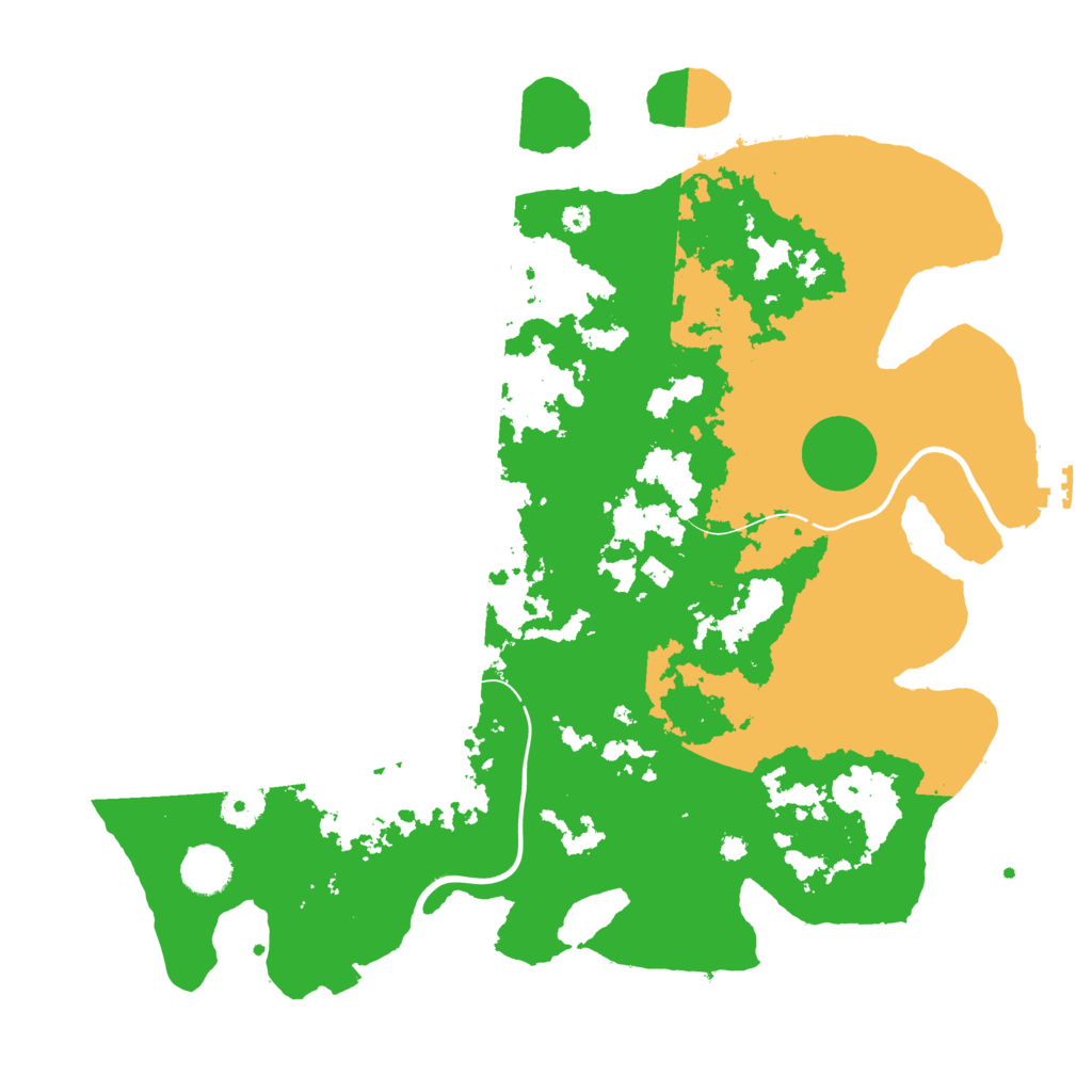 Biome Rust Map: Procedural Map, Size: 3850, Seed: 1412290681