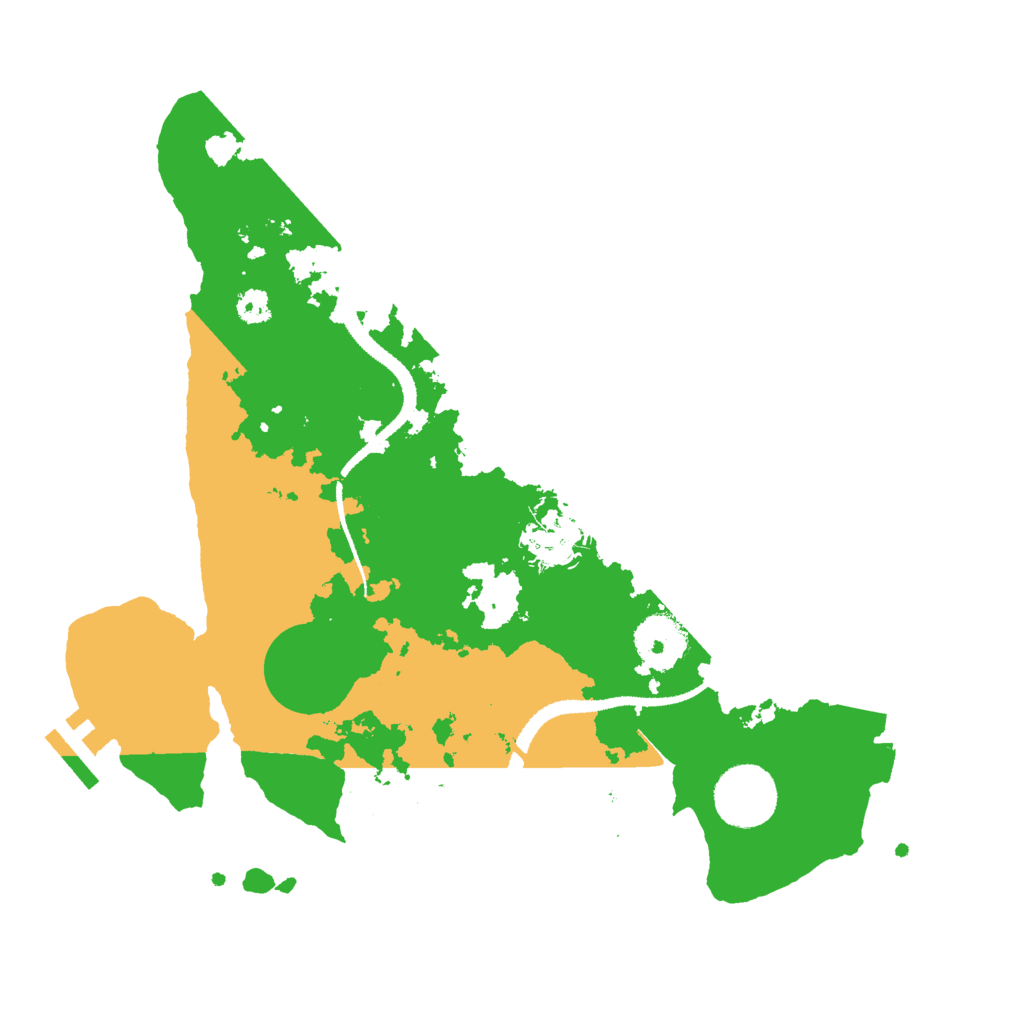 Biome Rust Map: Procedural Map, Size: 3000, Seed: 1432706203