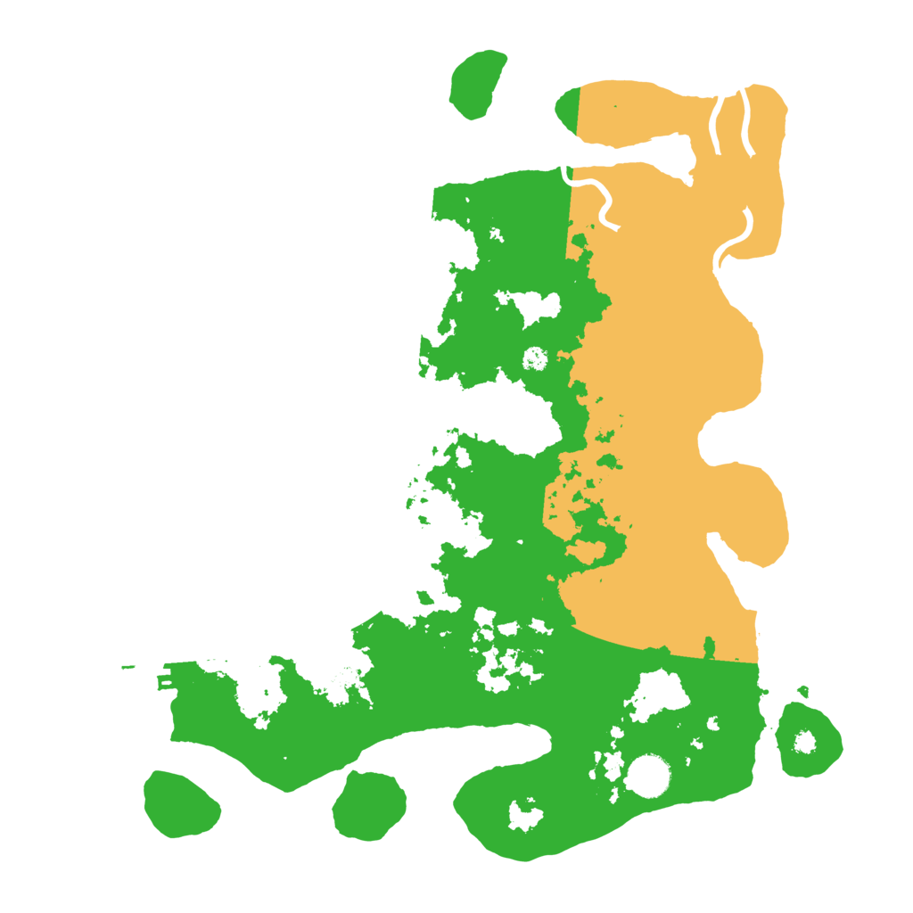 Biome Rust Map: Procedural Map, Size: 3750, Seed: 1274095492