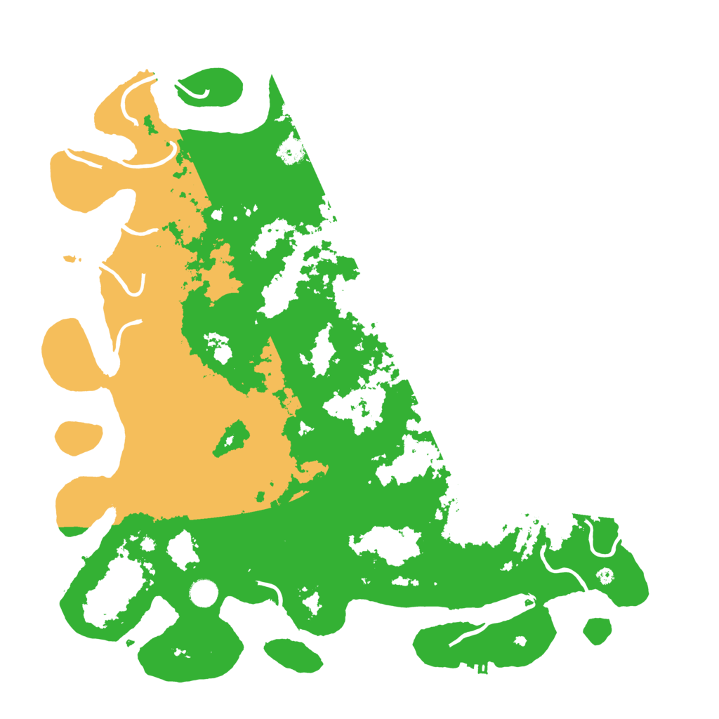 Biome Rust Map: Procedural Map, Size: 4500, Seed: 40000