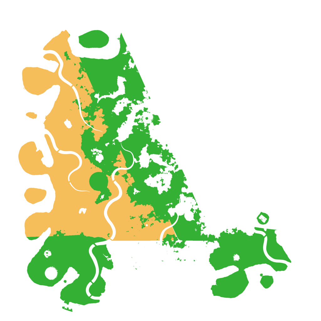 Biome Rust Map: Procedural Map, Size: 4500, Seed: 40000