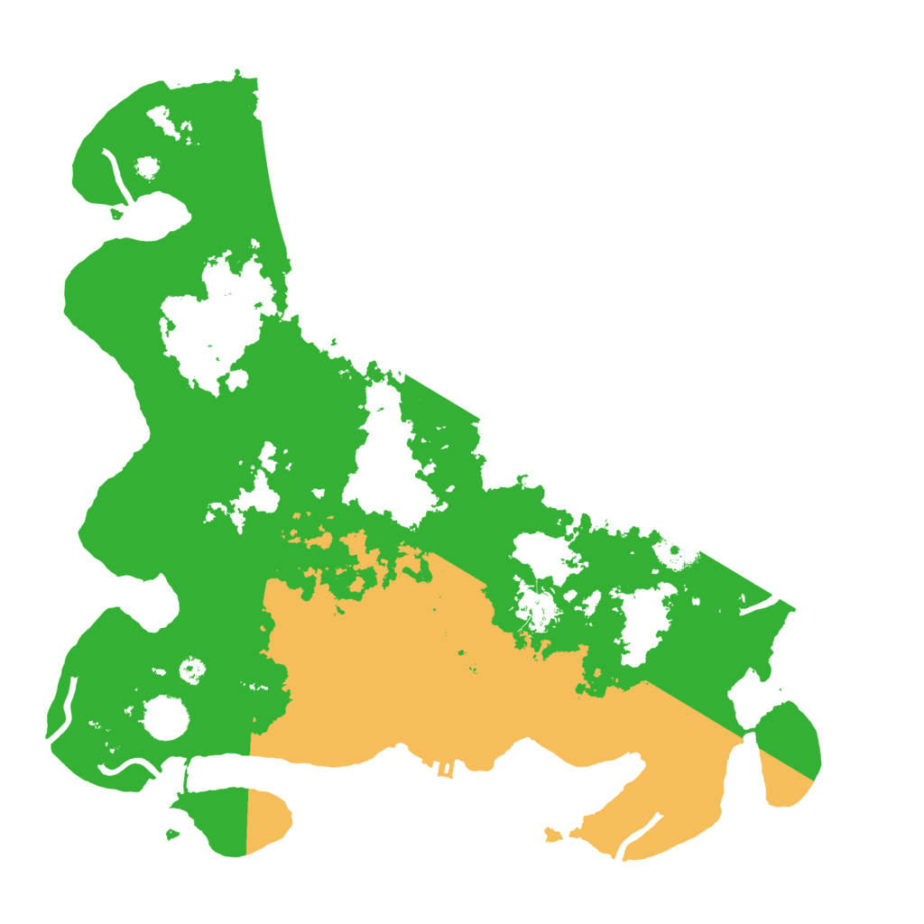 Biome Rust Map: Procedural Map, Size: 3700, Seed: 1314360177