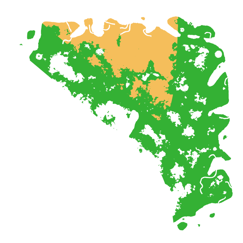 Biome Rust Map: Procedural Map, Size: 6000, Seed: 5177920