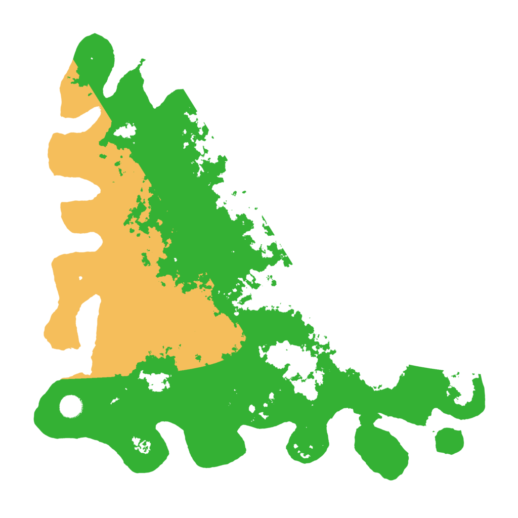 Biome Rust Map: Barren, Size: 4000, Seed: 5252