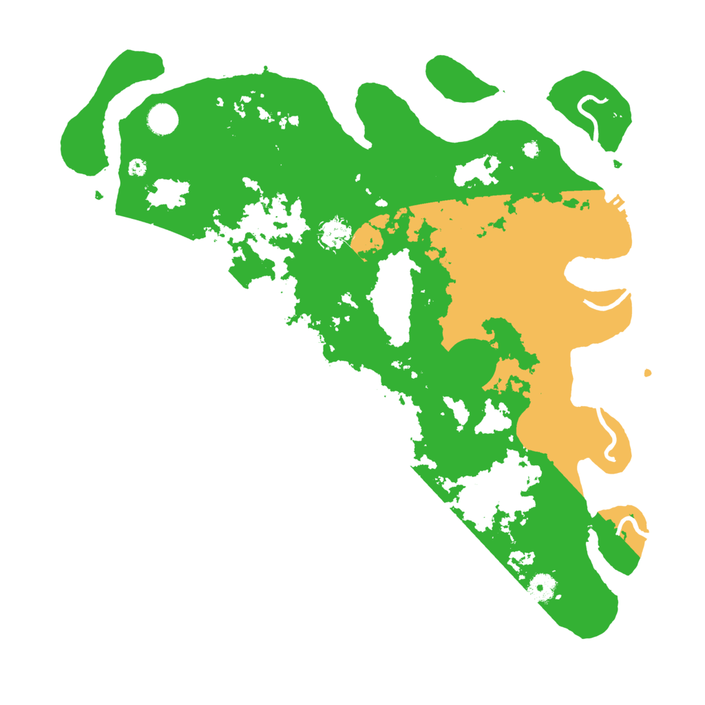 Biome Rust Map: Procedural Map, Size: 4000, Seed: 79520