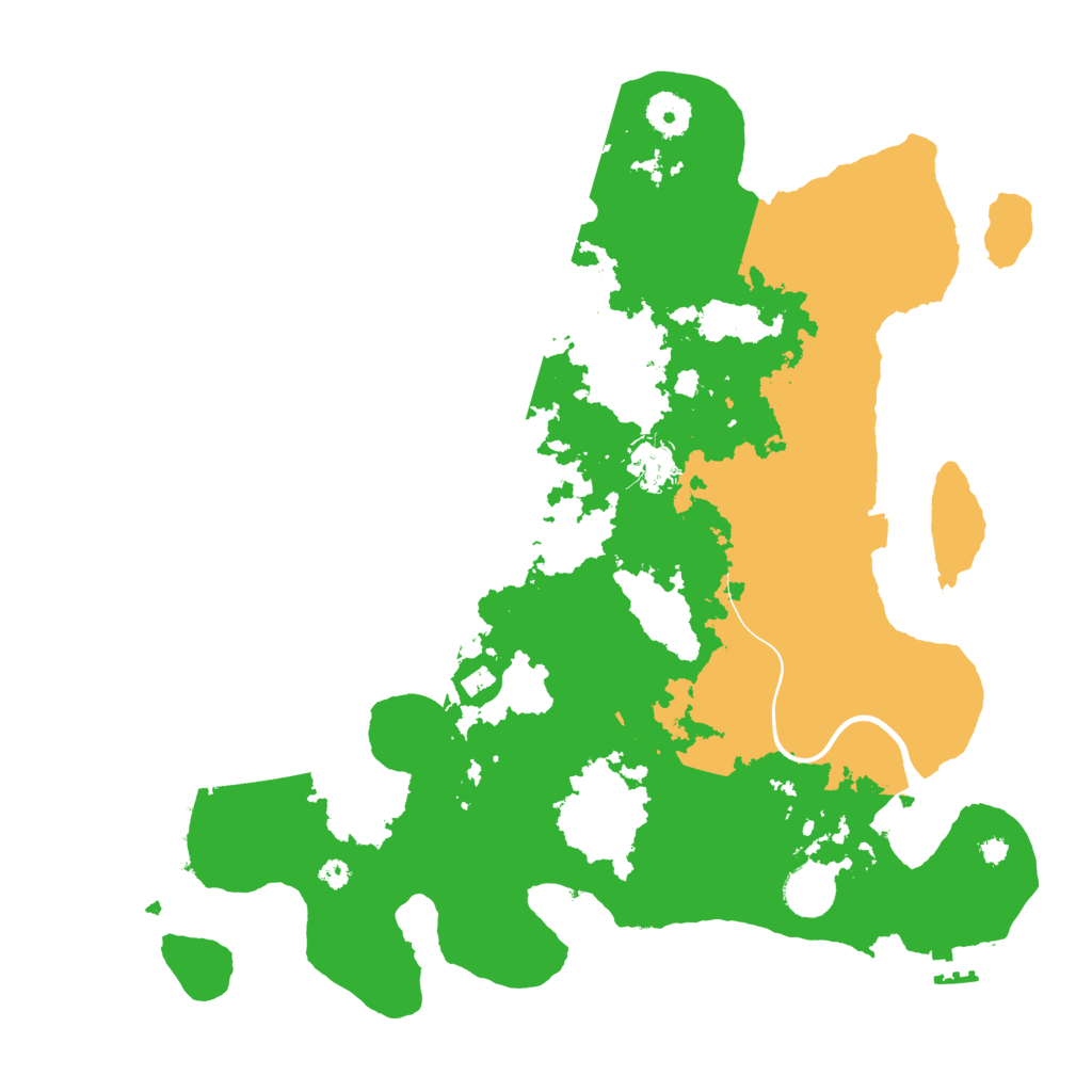 Biome Rust Map: Procedural Map, Size: 3750, Seed: 5548904