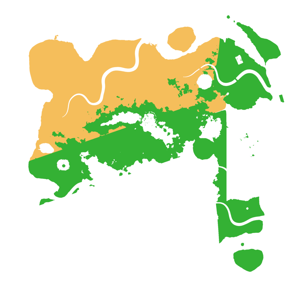 Biome Rust Map: Procedural Map, Size: 3750, Seed: 66764512