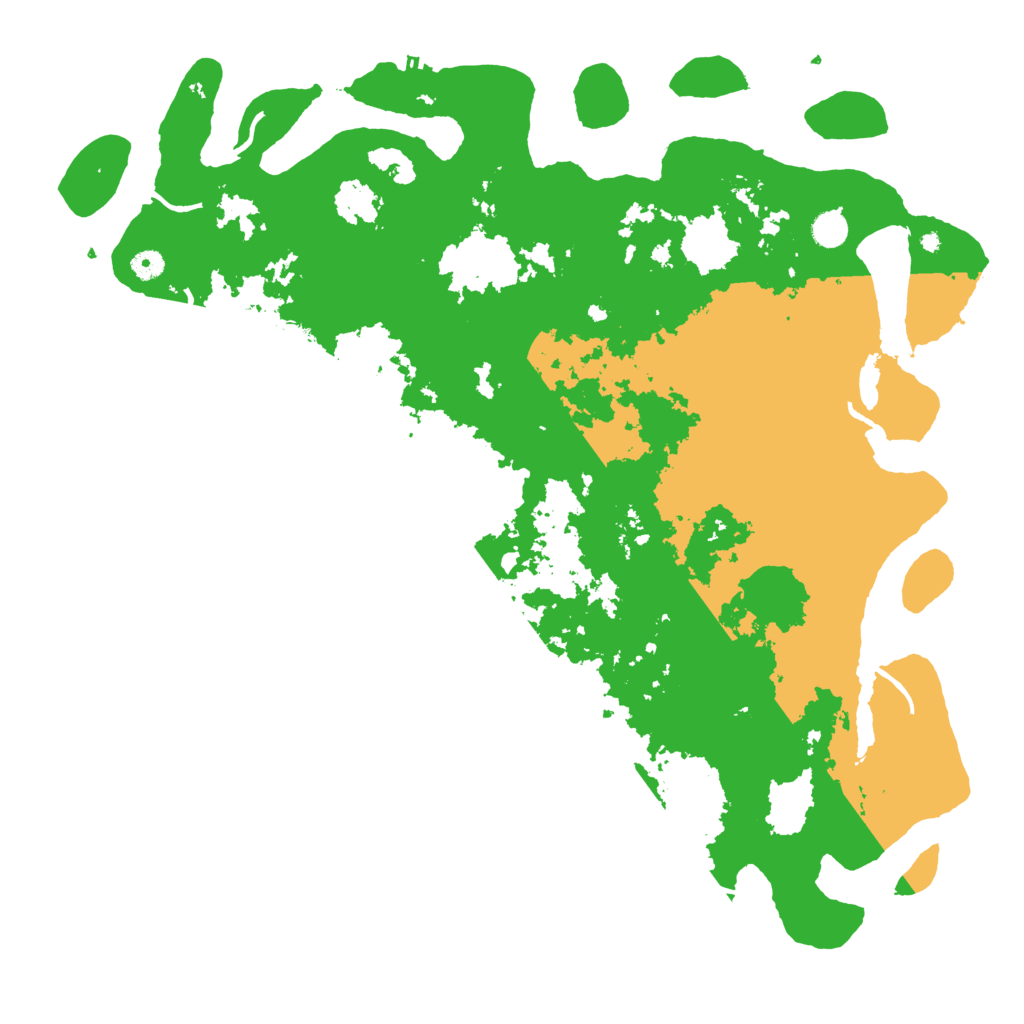 Biome Rust Map: Procedural Map, Size: 5000, Seed: 42549