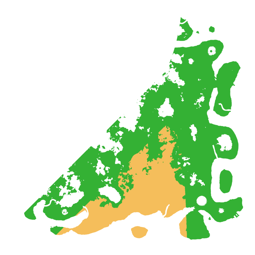 Biome Rust Map: Procedural Map, Size: 4500, Seed: 425663