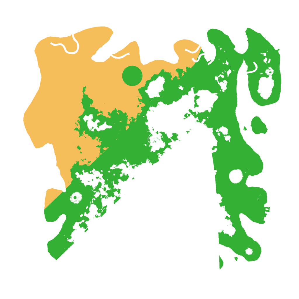 Biome Rust Map: Procedural Map, Size: 3900, Seed: 533214701