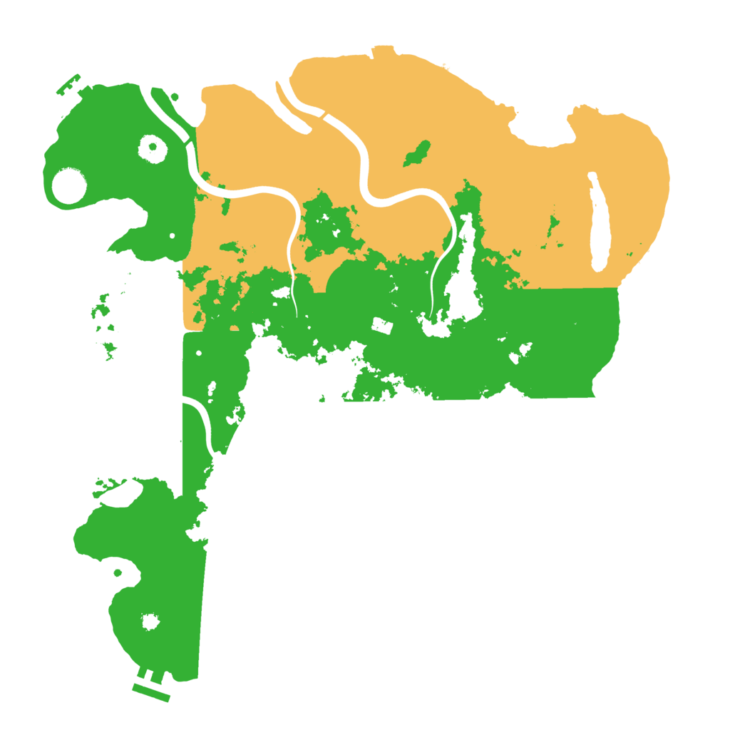 Biome Rust Map: Procedural Map, Size: 3850, Seed: 327742533