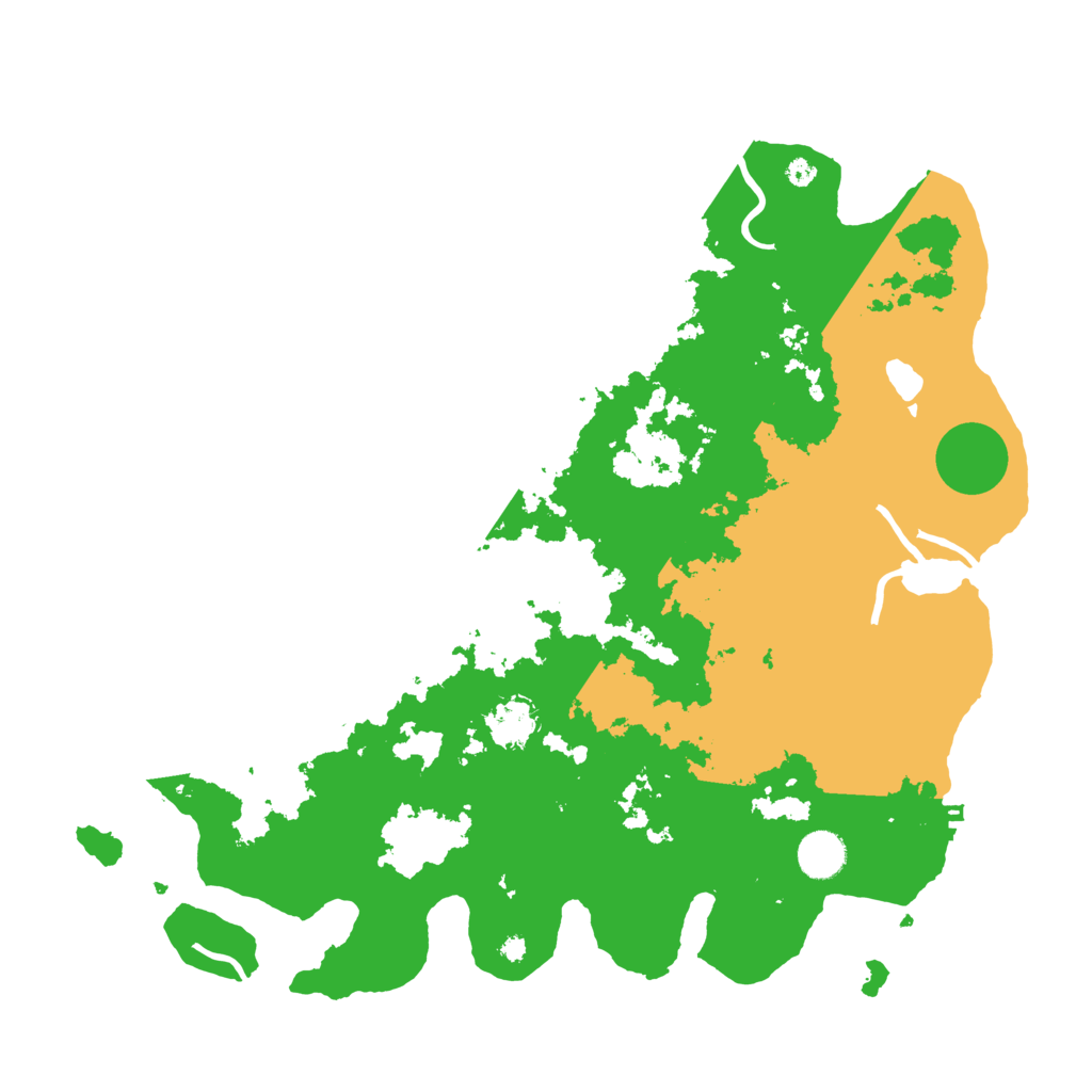 Biome Rust Map: Procedural Map, Size: 4000, Seed: 28526