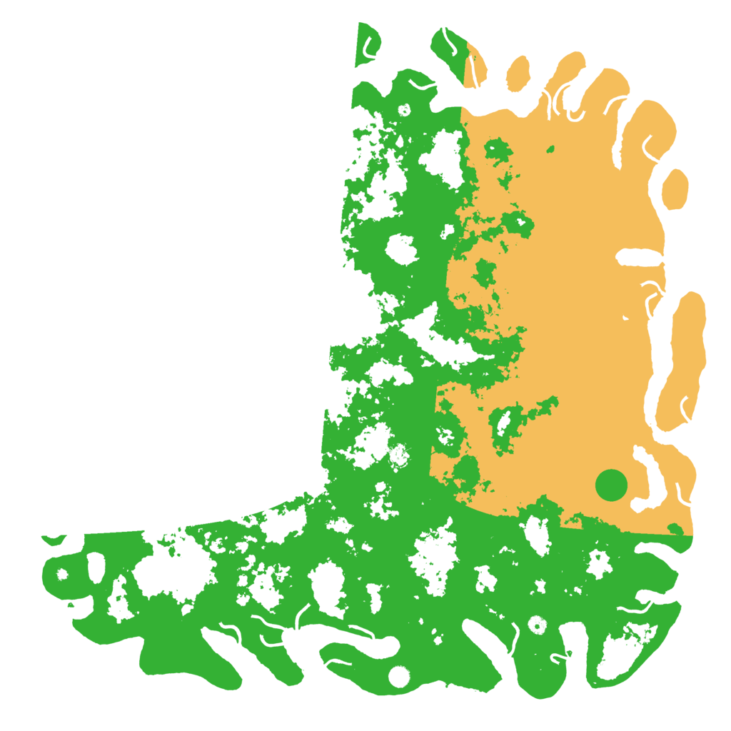 Biome Rust Map: Procedural Map, Size: 6000, Seed: 76896876