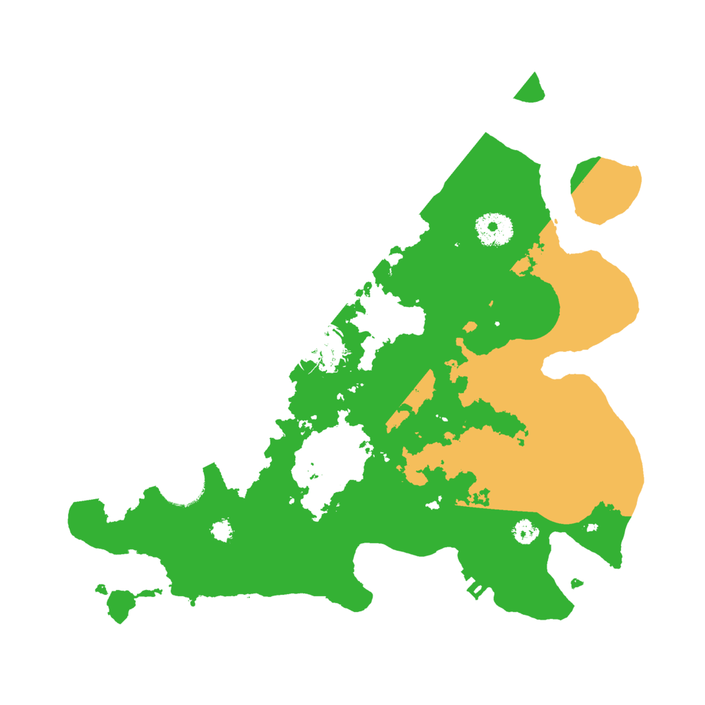 Biome Rust Map: Procedural Map, Size: 3000, Seed: 2097450724