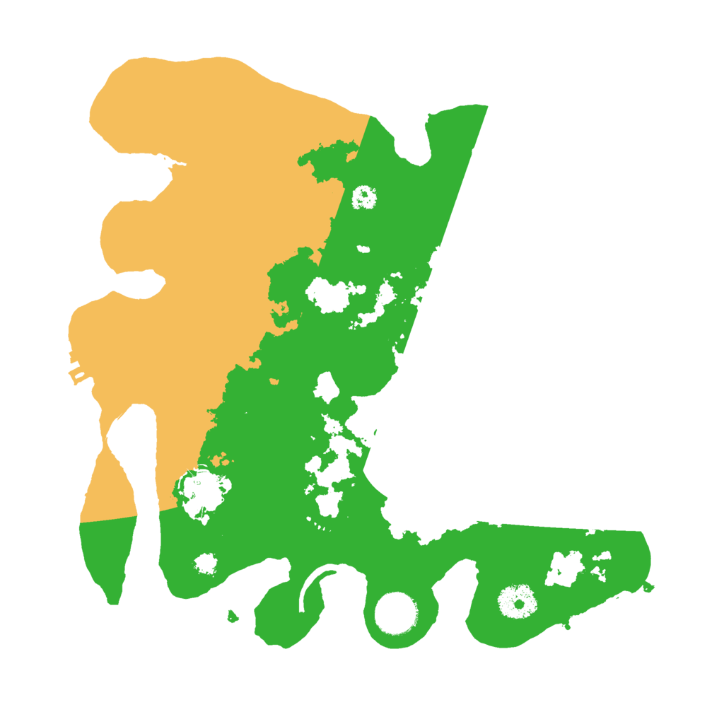 Biome Rust Map: Procedural Map, Size: 3000, Seed: 20812