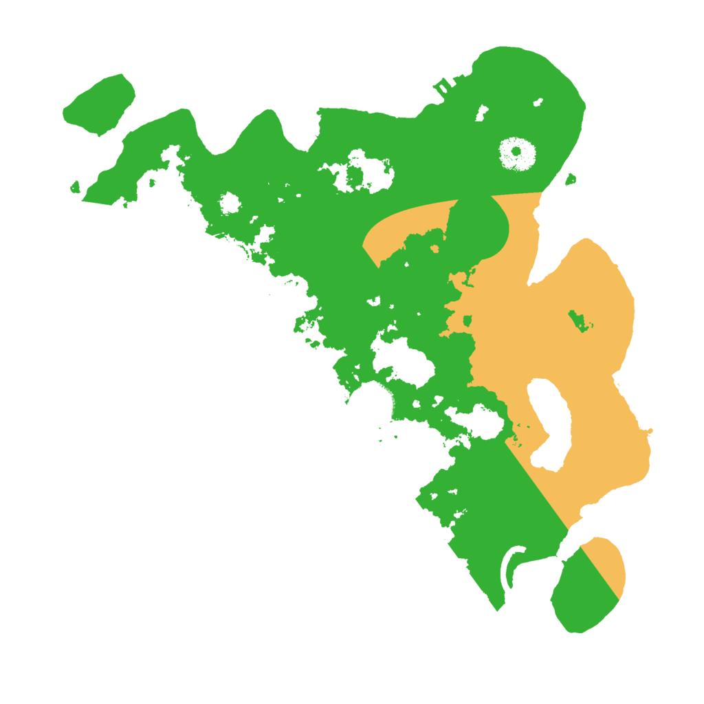 Biome Rust Map: Procedural Map, Size: 3000, Seed: 42549