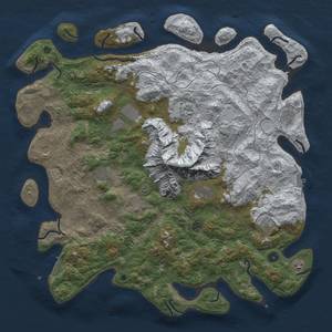 Thumbnail Rust Map: Procedural Map, Size: 5000, Seed: 4800, 20 Monuments